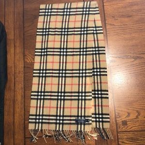 Authentic Burberry London 100% Cashmere Scarf